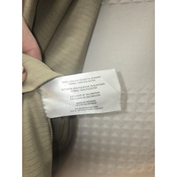 Gap Active Hoodie Shirt Men Size Medium Quick Dry Beige 6066 - Picture 4 of 8